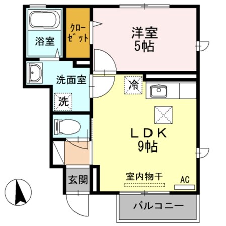 ヴィレッティーナの物件間取画像